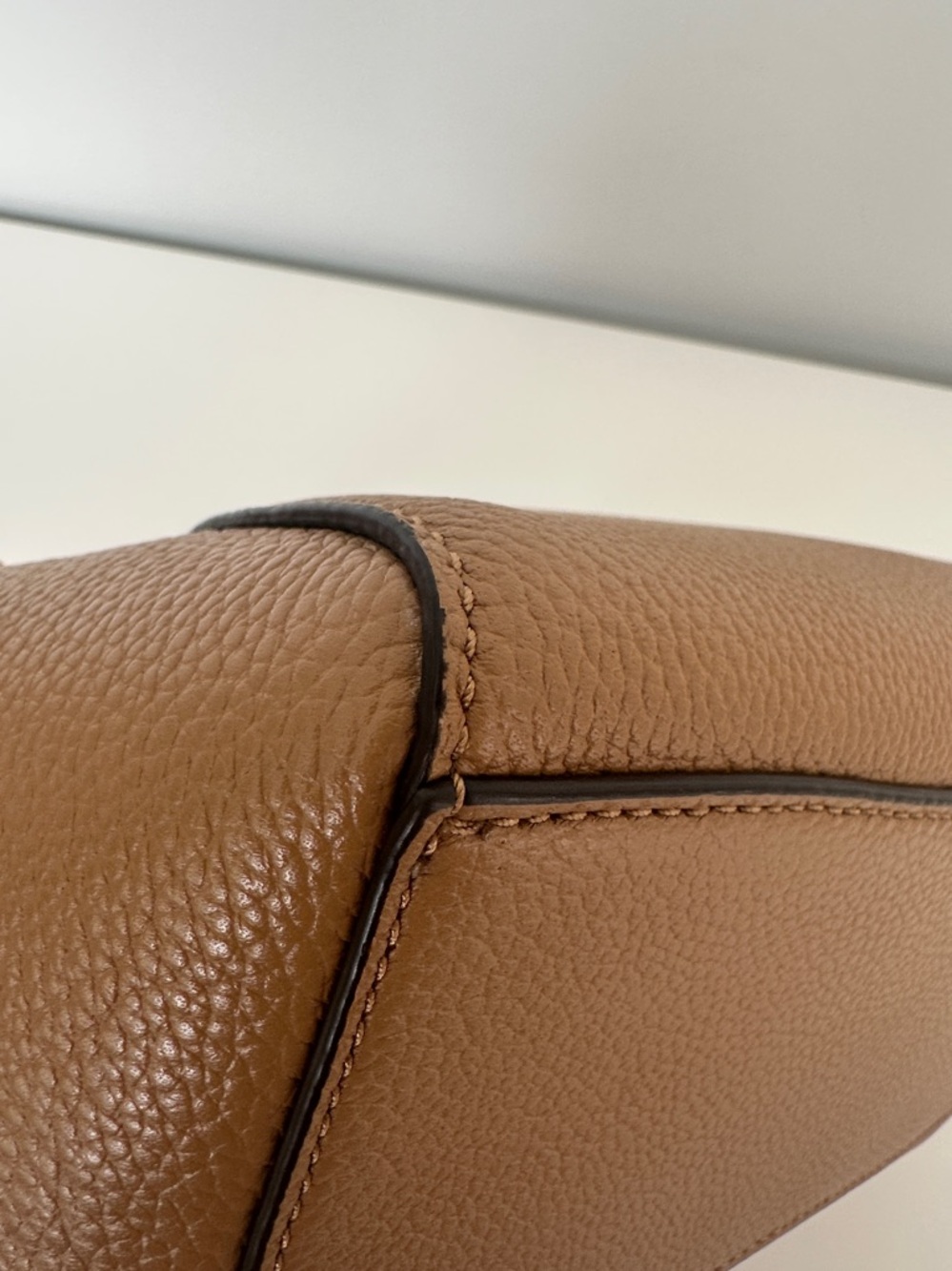 Tory Burch Small McGraw Crossbody Bucket Bag in Tiramisu - Picture 10 of 16